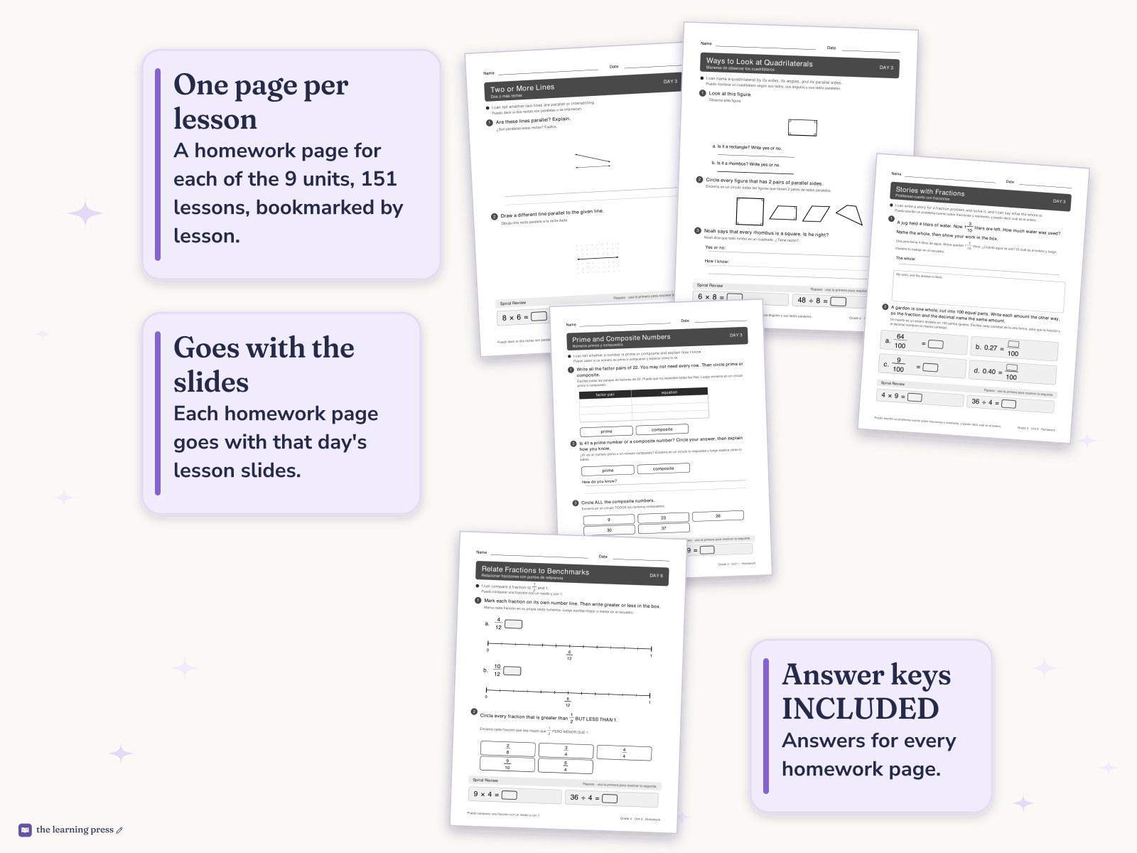 Preview page 4 of Illustrative Math (IM®) Aligned 4th Grade Full-Year Homework: All 9 Units