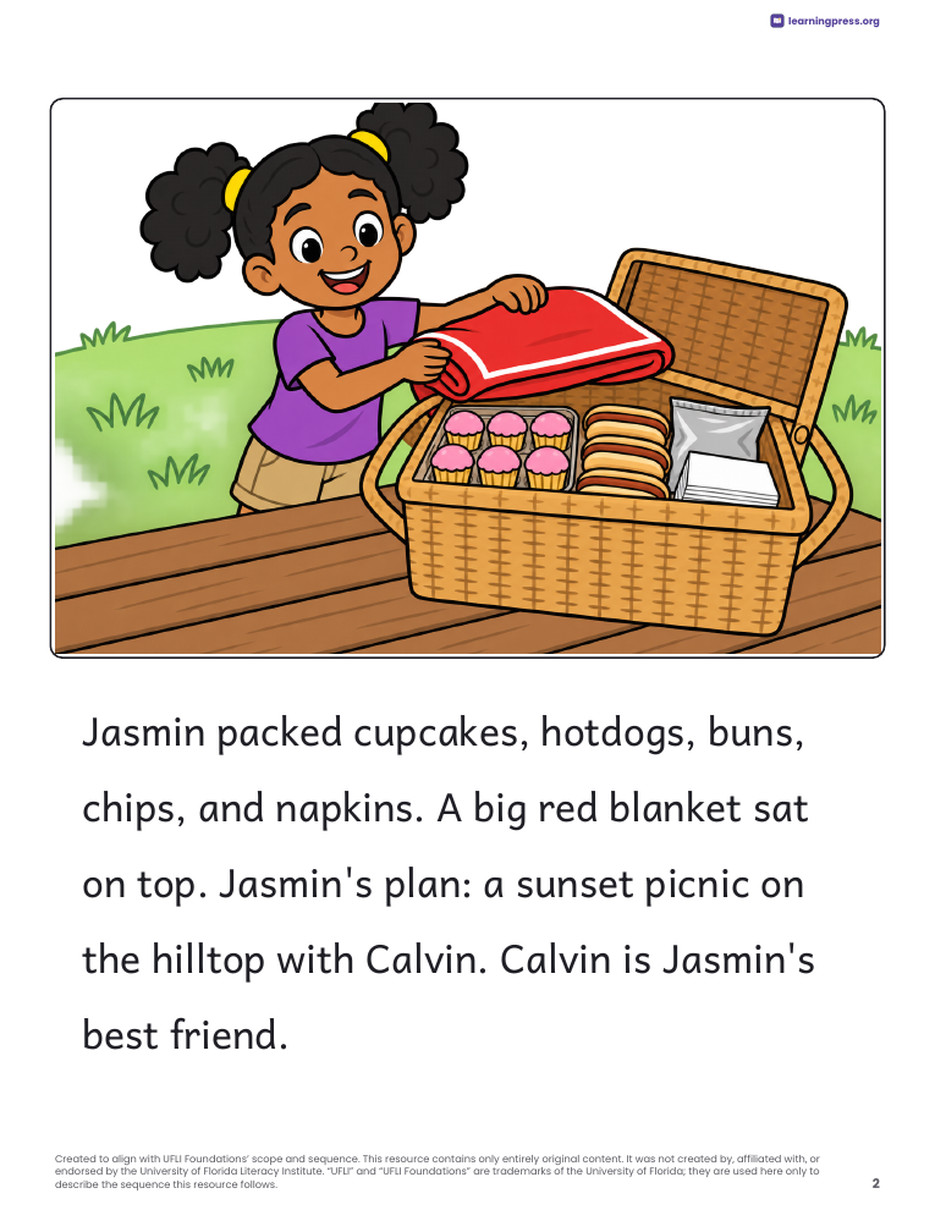 Preview page 3 of UFLI Aligned Decodable Reader · Lessons 63 – 68