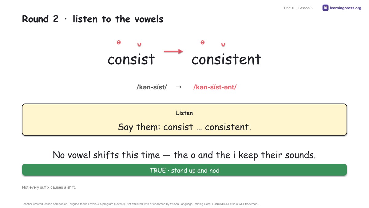 Preview page 3 of Fundations Level 5 — Full-Year Slides Bundle (All Units 1–15)