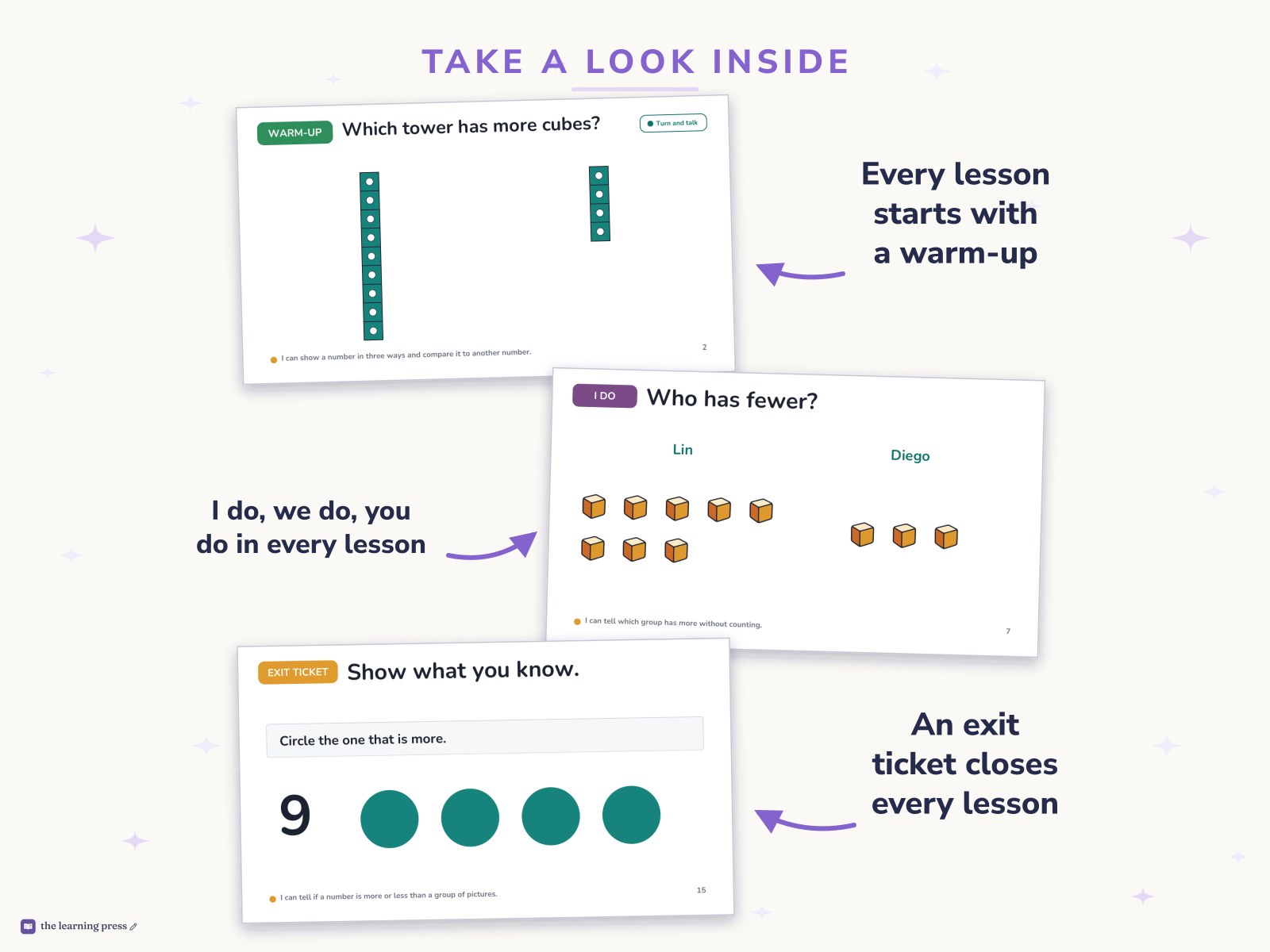 Preview page 2 of Illustrative Math (IM®) Aligned Kindergarten Unit 2 Bundle: Numbers 1–10