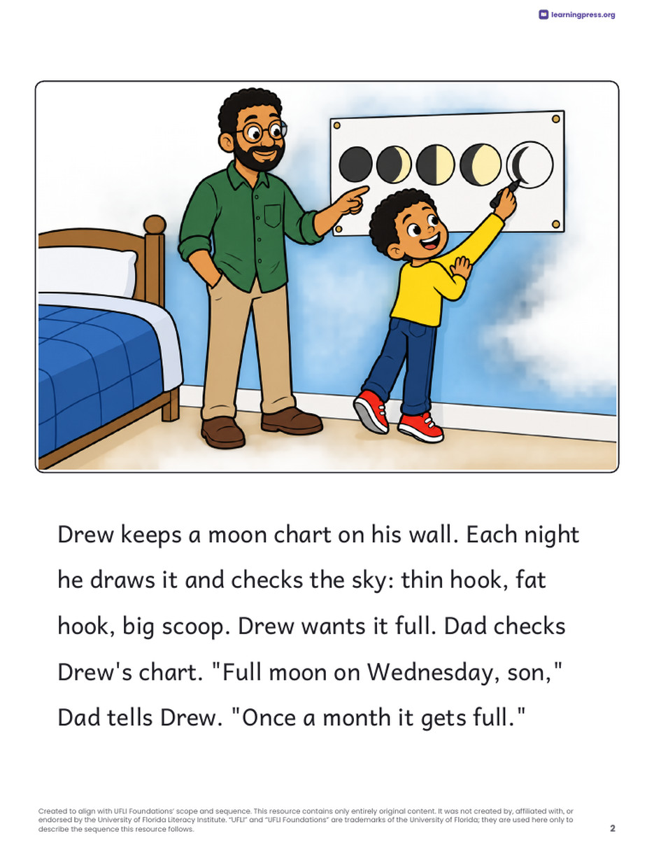 Preview page 3 of UFLI Aligned Decodable Reader · Lessons 89 – 94