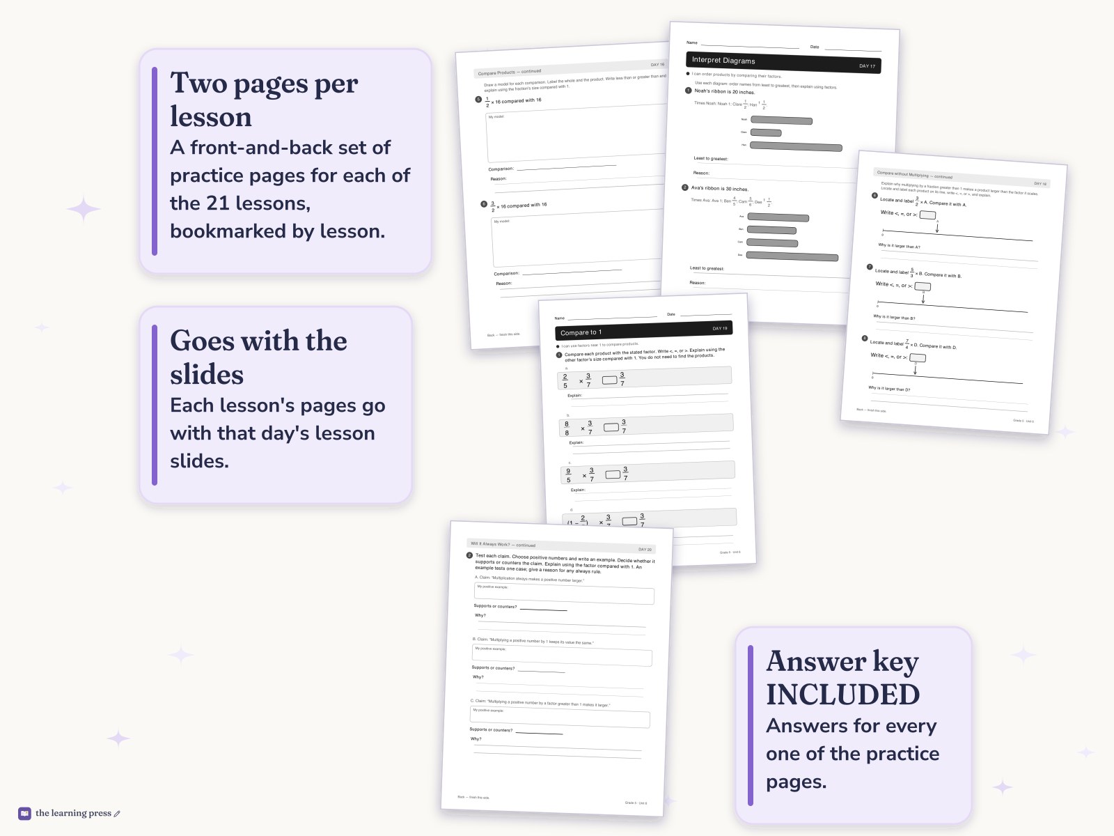 Preview page 4 of Illustrative Math (IM®) Aligned 5th Grade Unit 6 Worksheets: More Decimal and Fraction Operations