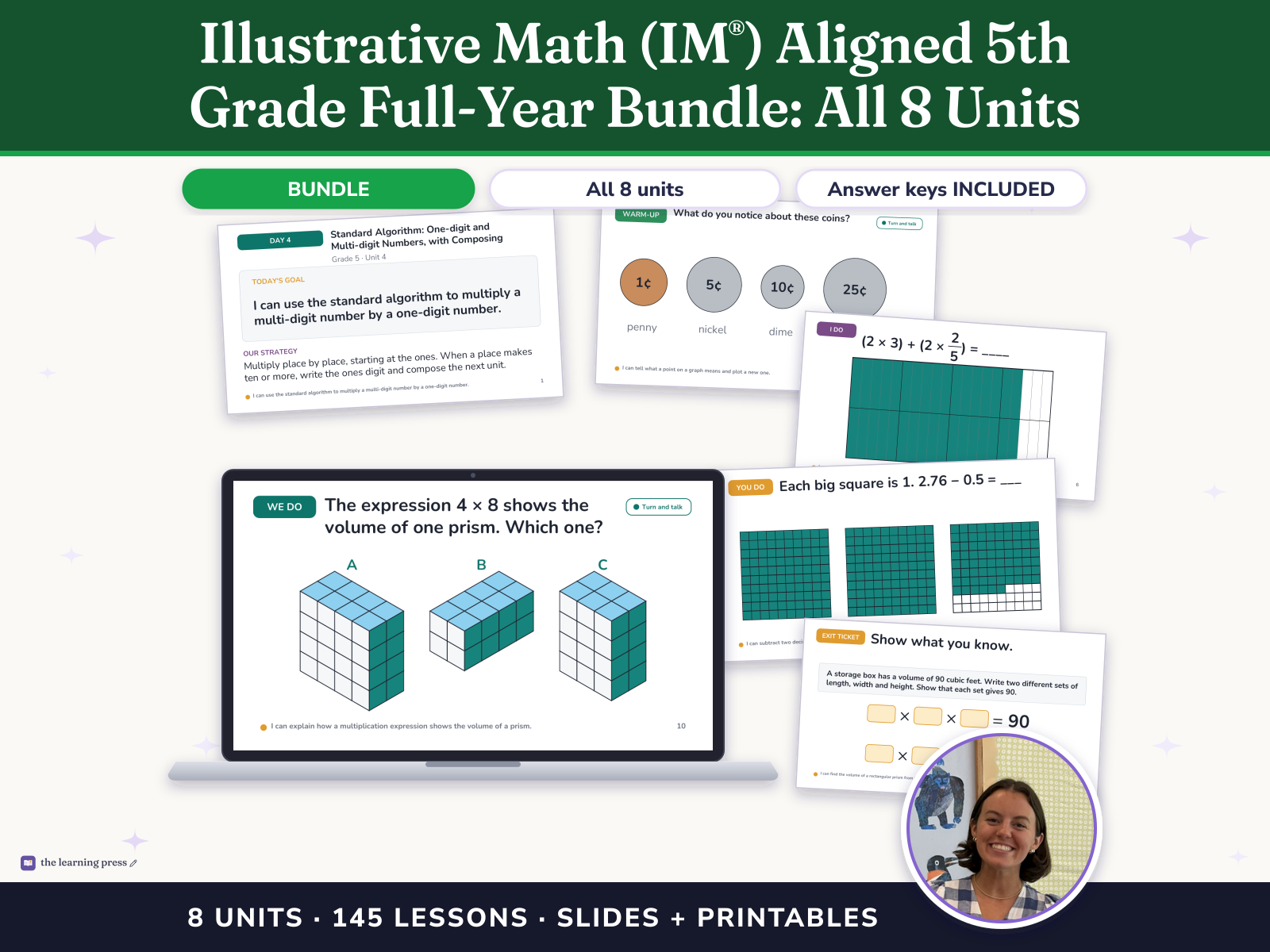 Preview page 1 of Illustrative Math (IM®) Aligned 5th Grade Full-Year Bundle: All 8 Units