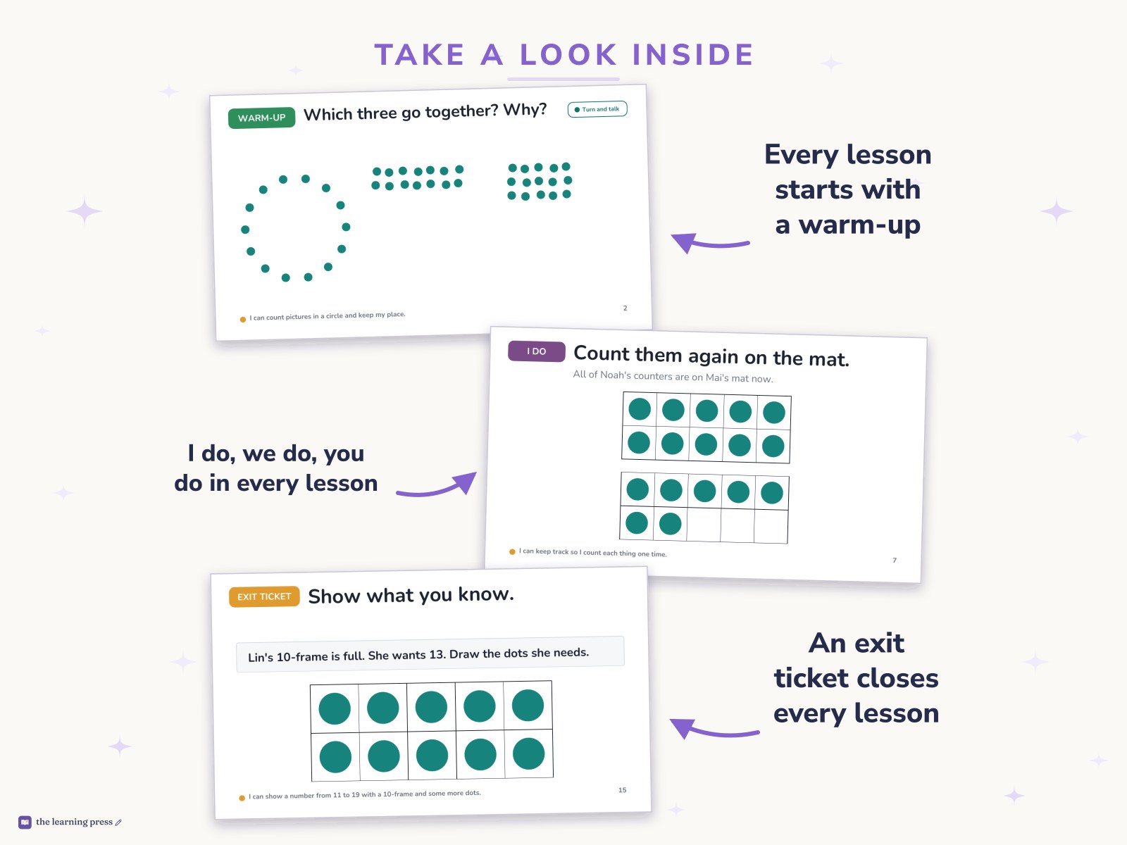 Preview page 2 of Illustrative Math (IM®) Aligned Kindergarten Unit 6 Bundle: Numbers 0–20