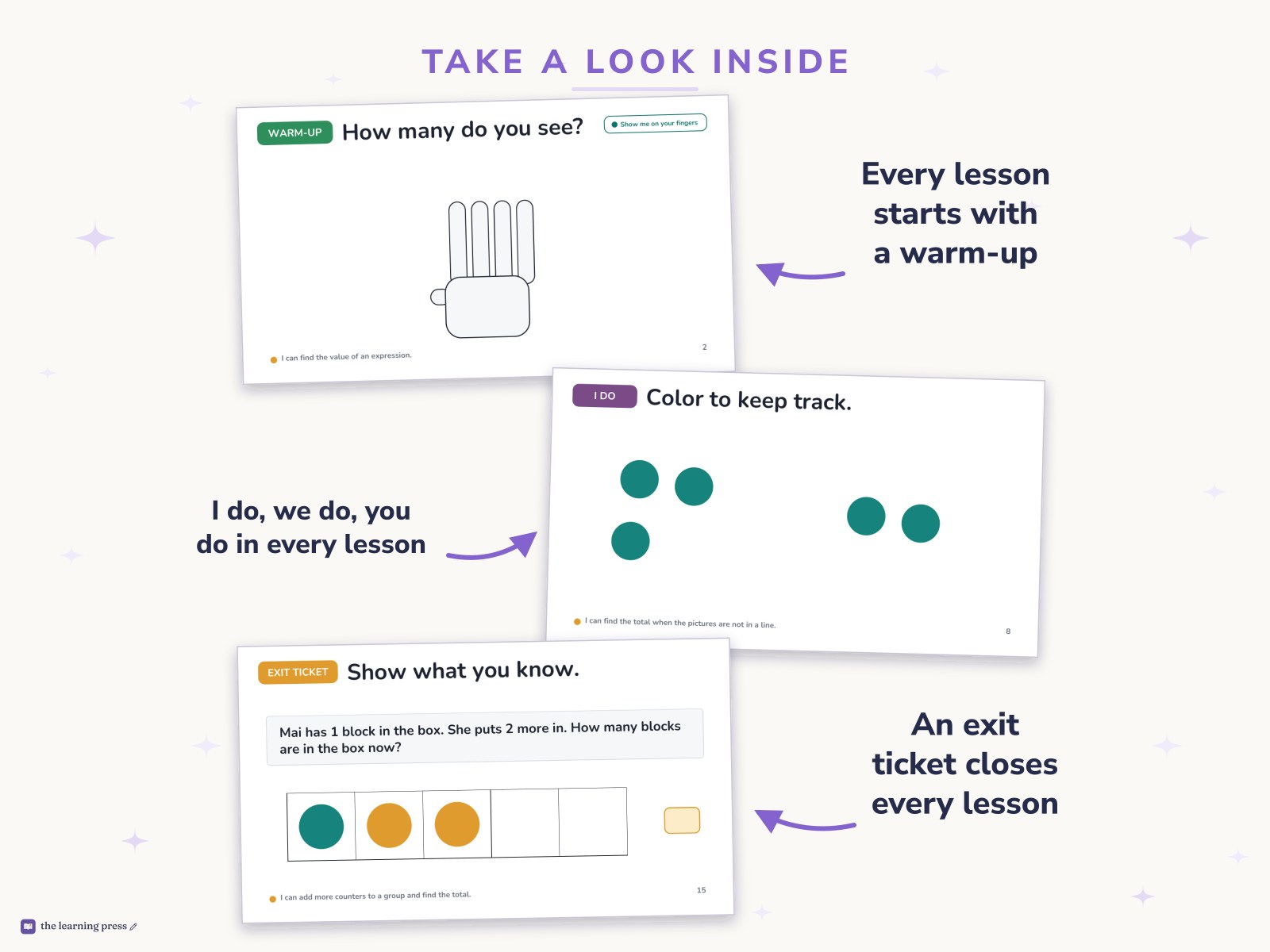 Preview page 2 of Illustrative Math (IM®) Aligned Kindergarten Unit 4 Bundle: Understanding Addition and Subtraction