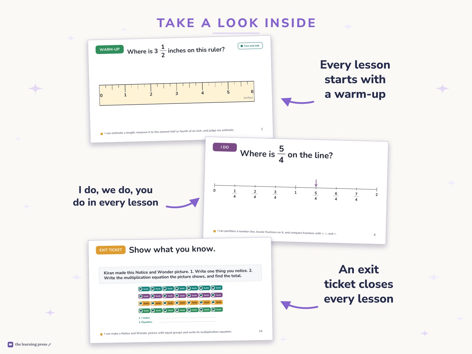 Preview page 2 of Illustrative Math (IM®) Aligned 3rd Grade Unit 8 Bundle: Putting It All Together