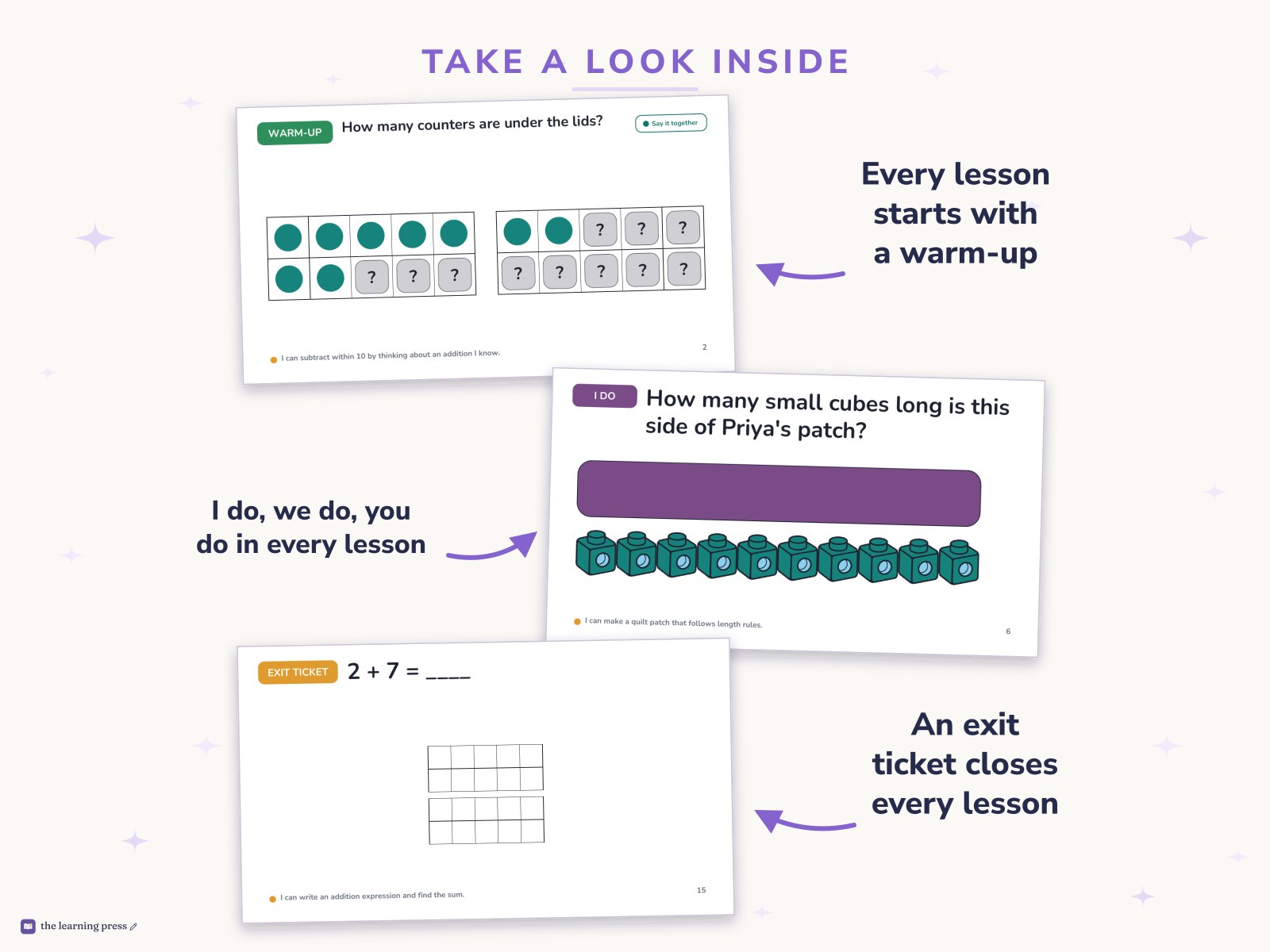 Preview page 2 of Illustrative Math (IM®) Aligned 1st Grade Full-Year Bundle: All 8 Units