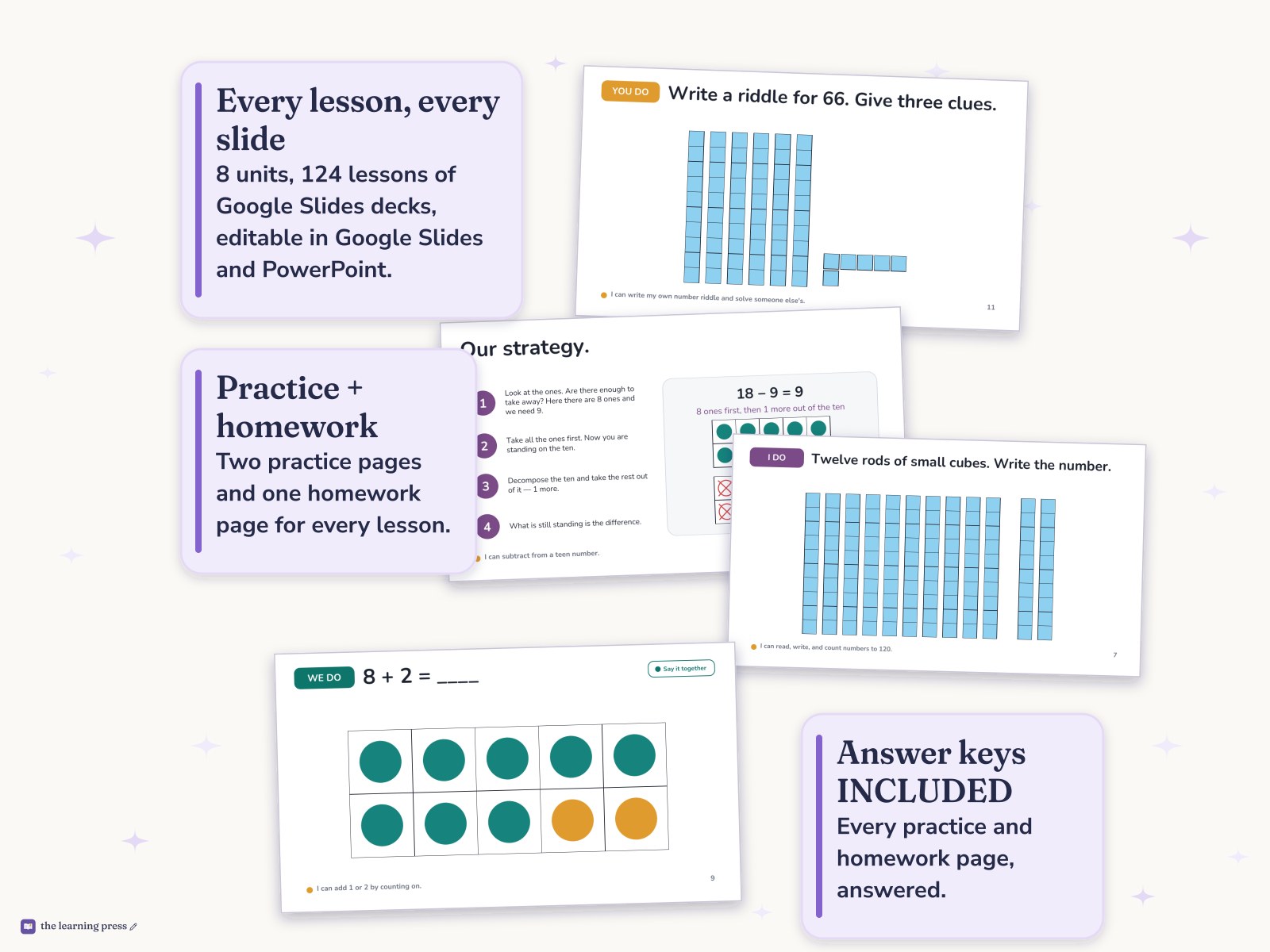 Preview page 4 of Illustrative Math (IM®) Aligned 1st Grade Full-Year Bundle: All 8 Units