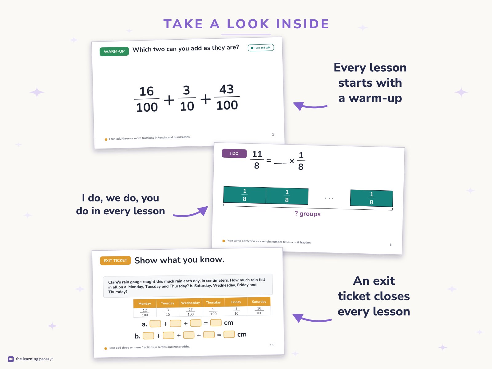 Preview page 2 of Illustrative Math (IM®) Aligned 4th Grade Unit 3 Bundle: Extending Operations to Fractions