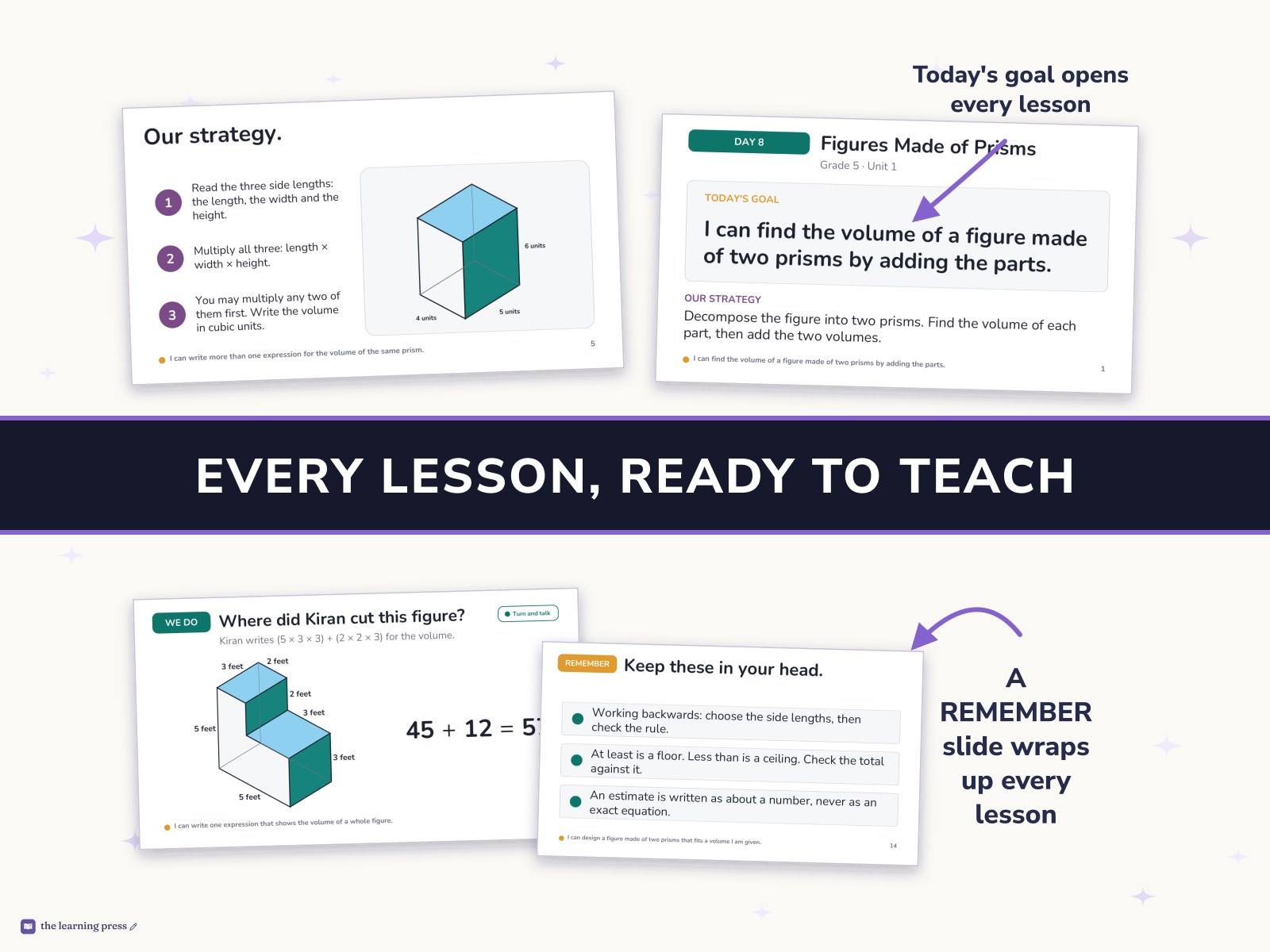 Preview page 3 of FREE Illustrative Math (IM®) Aligned 5th Grade Unit 1 Bundle: Finding Volume
