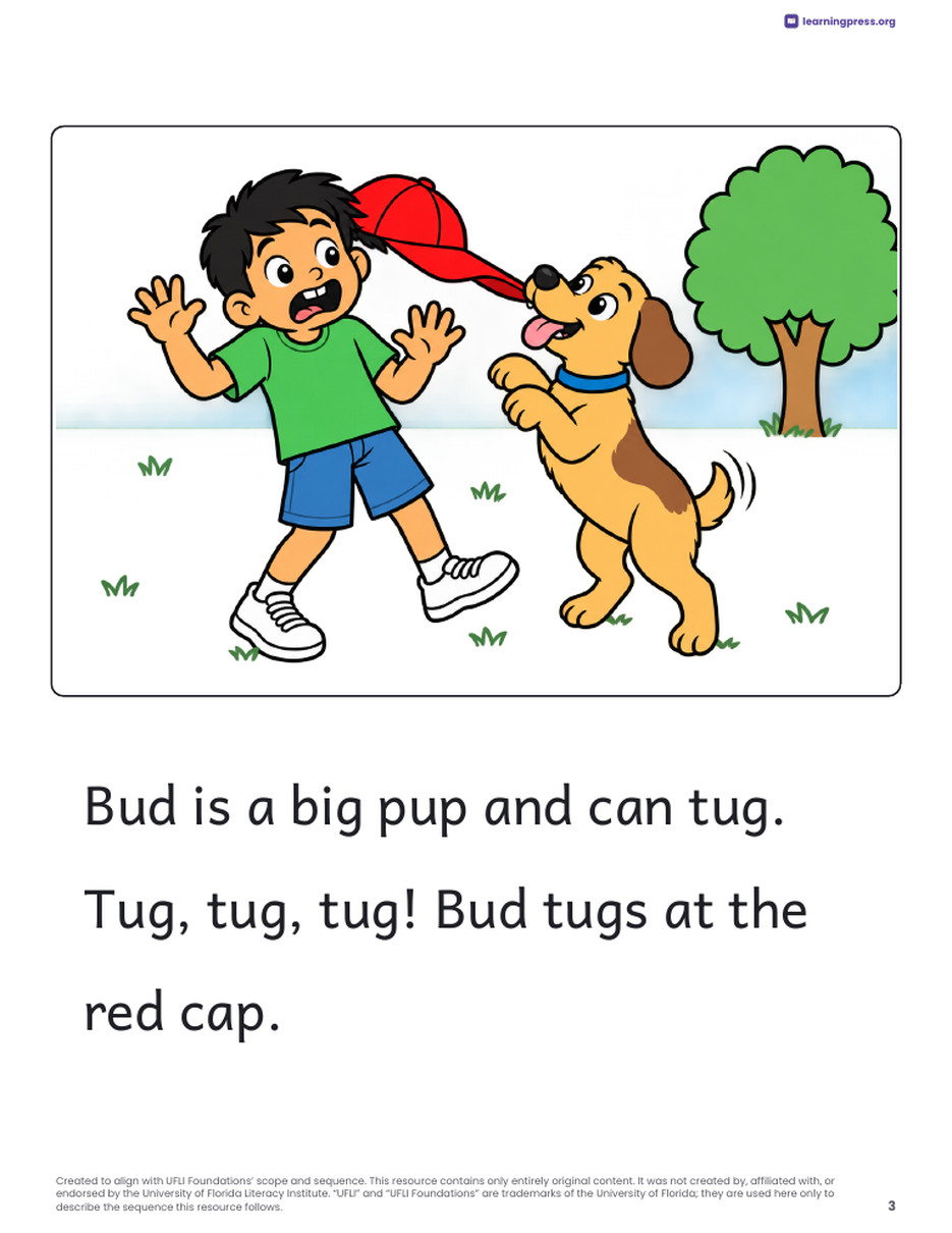 Preview page 4 of UFLI Aligned Decodable Reader · Lessons 13 – 24