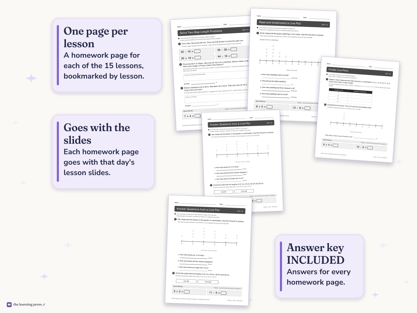 Preview page 4 of Illustrative Math (IM®) Aligned 2nd Grade Unit 3 Homework: Measuring Length