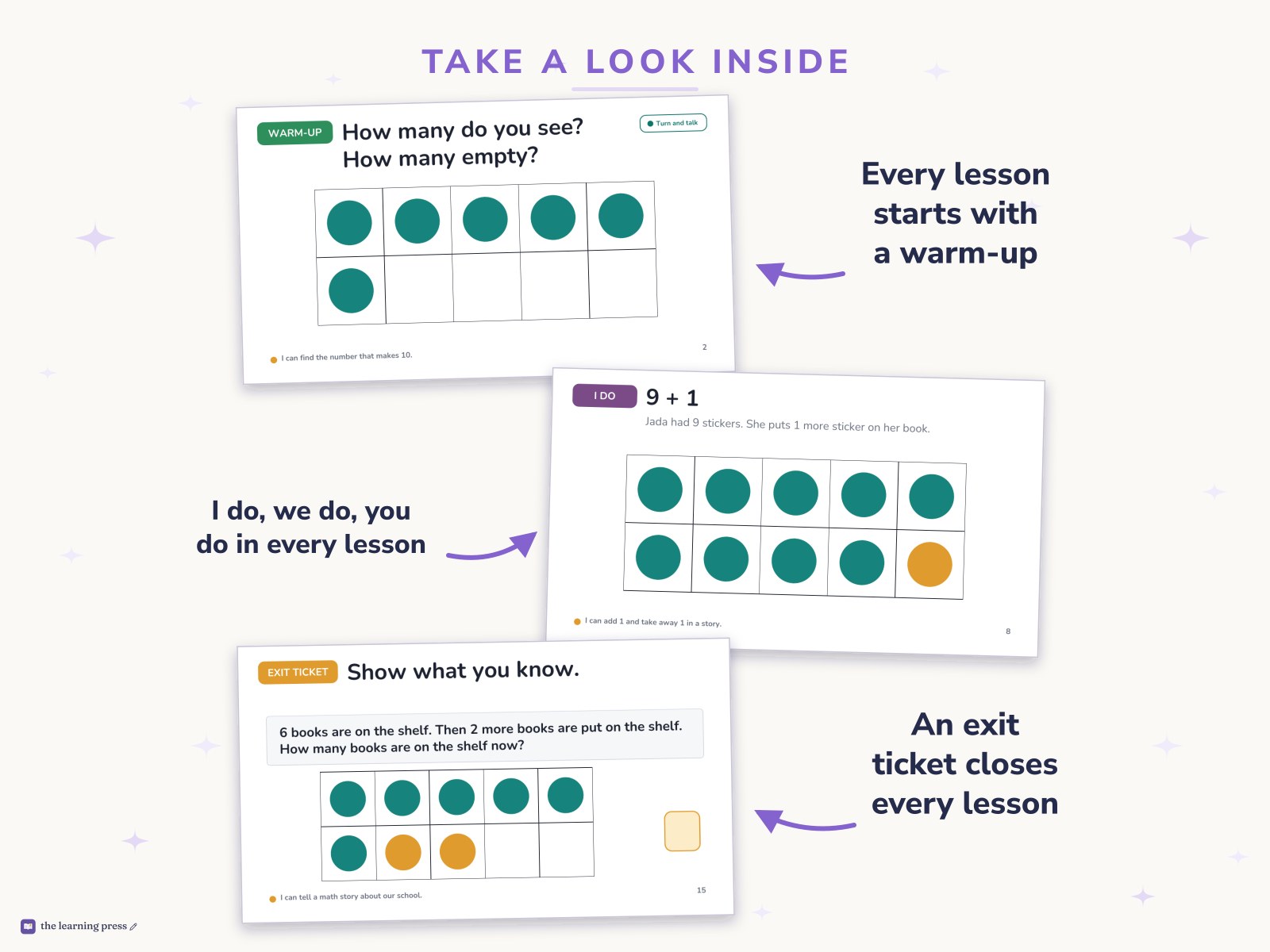 Preview page 2 of Illustrative Math (IM®) Aligned Kindergarten Unit 8 Bundle: Putting It All Together